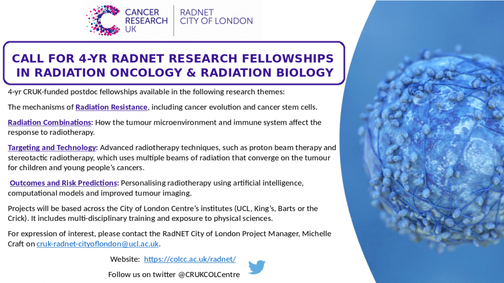 RadnetCoL 2020 postdoc GENERIC advert V3