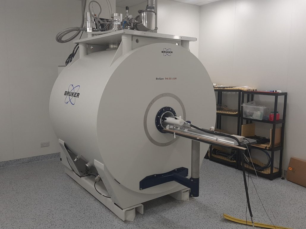 Fig 1 – MRI Picture of a Bruker BioSpec 94/30